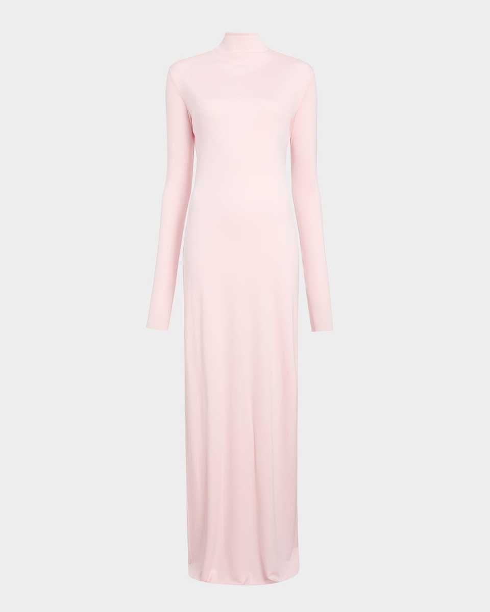 Norla Turtleneck Long-Sleeve Maxi Dress